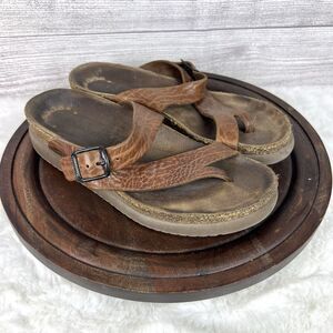 Mephisto Helen Cork Sandals Brown EUC Women’s EU 37/US 7